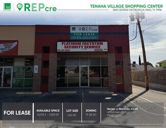 Plus de détails pour 3500 George Dieter Dr, El Paso, TX - Commerce de détail à louer