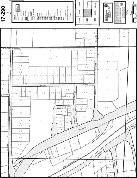 598 W Atlanta St SE, Marietta, GA à vendre - Plan cadastral - Image 2 de 7