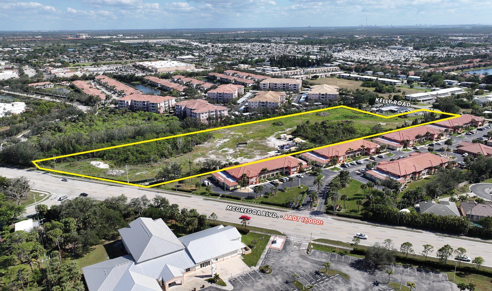 11982 Kelly Rd, Fort Myers, FL à vendre Aérien- Image 1 de 13