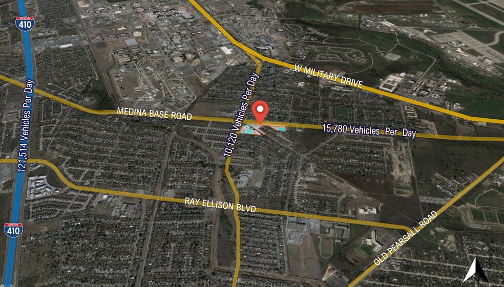 5810 Medina Base Road, San Antonio, TX à vendre - Photo du bâtiment - Image 3 de 3