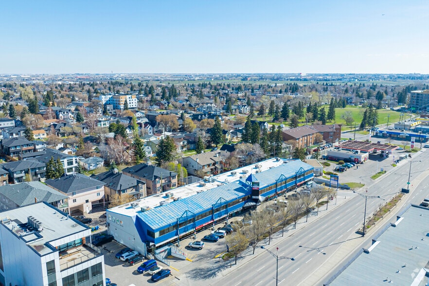 222 16th Ave NE, Calgary, AB for lease - Aerial - Image 3 of 4