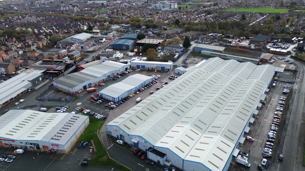 Rosscliffe Rd, Ellesmere Port for lease - Aerial - Image 2 of 3