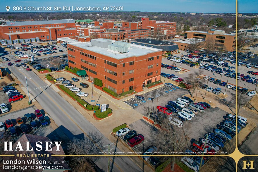 800 S Church St, Jonesboro, AR à vendre - Photo du bâtiment - Image 2 de 3