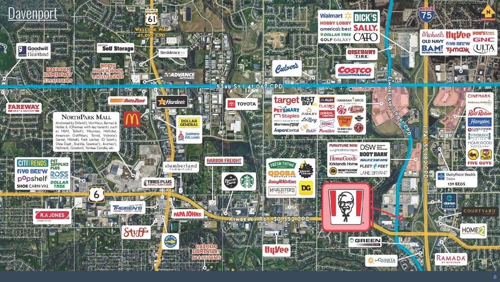 3843 Elmore Ave, Davenport, IA for sale - Building Photo - Image 2 of 5