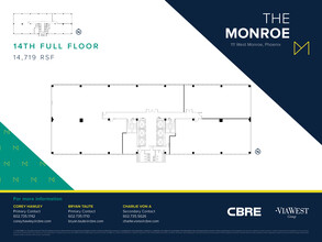 111 W Monroe St, Phoenix, AZ à vendre Plan d  tage- Image 1 de 1