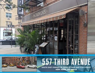 Plus de détails pour 557 Third Ave, New York, NY - Commerce de détail à louer