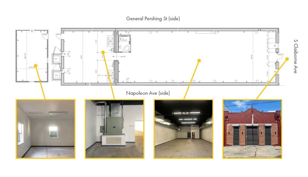 4321 S Claiborne Ave, New Orleans, LA à louer - Plan de site - Image 3 de 3