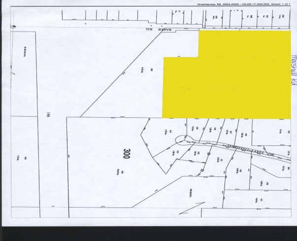 800 Baker Rd, Dexter, MI à louer - Plan cadastral - Image 2 de 2