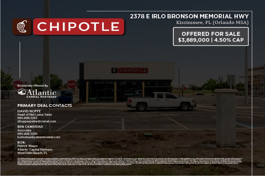 2378 Irlo Bronson Memorial hwy, Kissimmee, FL for sale - Building Photo - Image 3 of 3