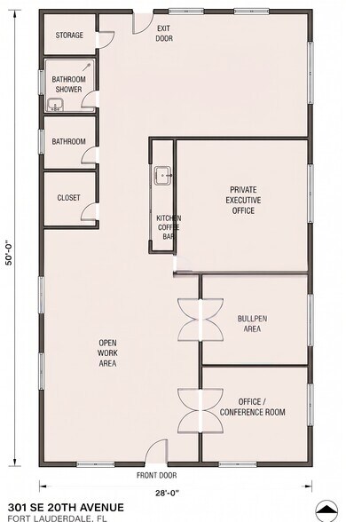 301 SE 20th St, Fort Lauderdale, FL à vendre - Plan d’étage - Image 2 de 19