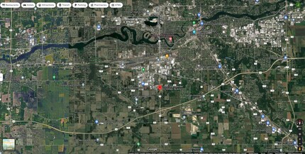 2.6 Acres SR 19, Elkhart, IN - Aérien Vue de la carte