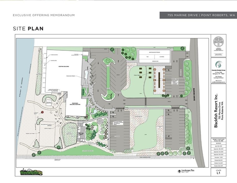 755 Marine Dr, Point Roberts, WA à vendre - Plan de site - Image 2 de 4