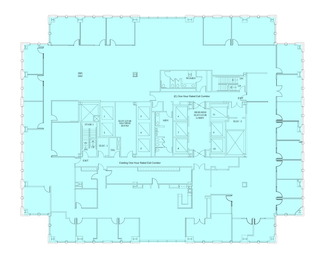 980 9th St, Sacramento, CA à louer Plan d  tage- Image 1 de 1