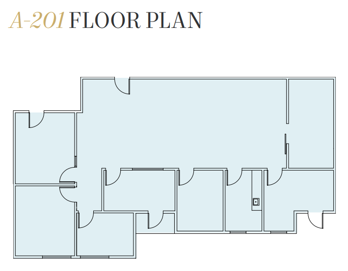 3990 Old Town Ave, San Diego, CA à louer Plan d’étage- Image 1 de 4