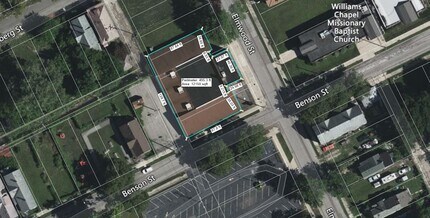 3111 Elmwood St, Detroit, MI - Aérien  Vue de la carte - Image1