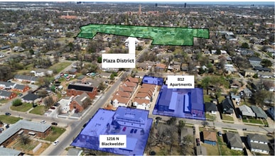 1216 N Blackwelder Anx, Oklahoma City, OK - Aerial map view - Image1