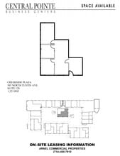 505 N Tustin Ave, Santa Ana, CA à louer Plan d’étage- Image 1 de 1