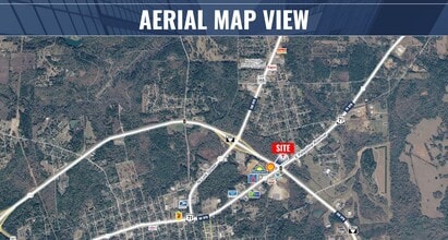 5000 S Loop 256, Palestine, TX - Aérien Vue de la carte