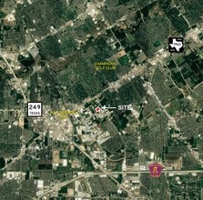 6224 Theall Rd, Houston, TX - Aerial map view