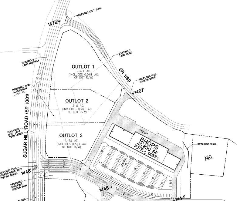 2845 Sugar Hill Rd, Marion, NC à vendre Plan cadastral- Image 1 de 1