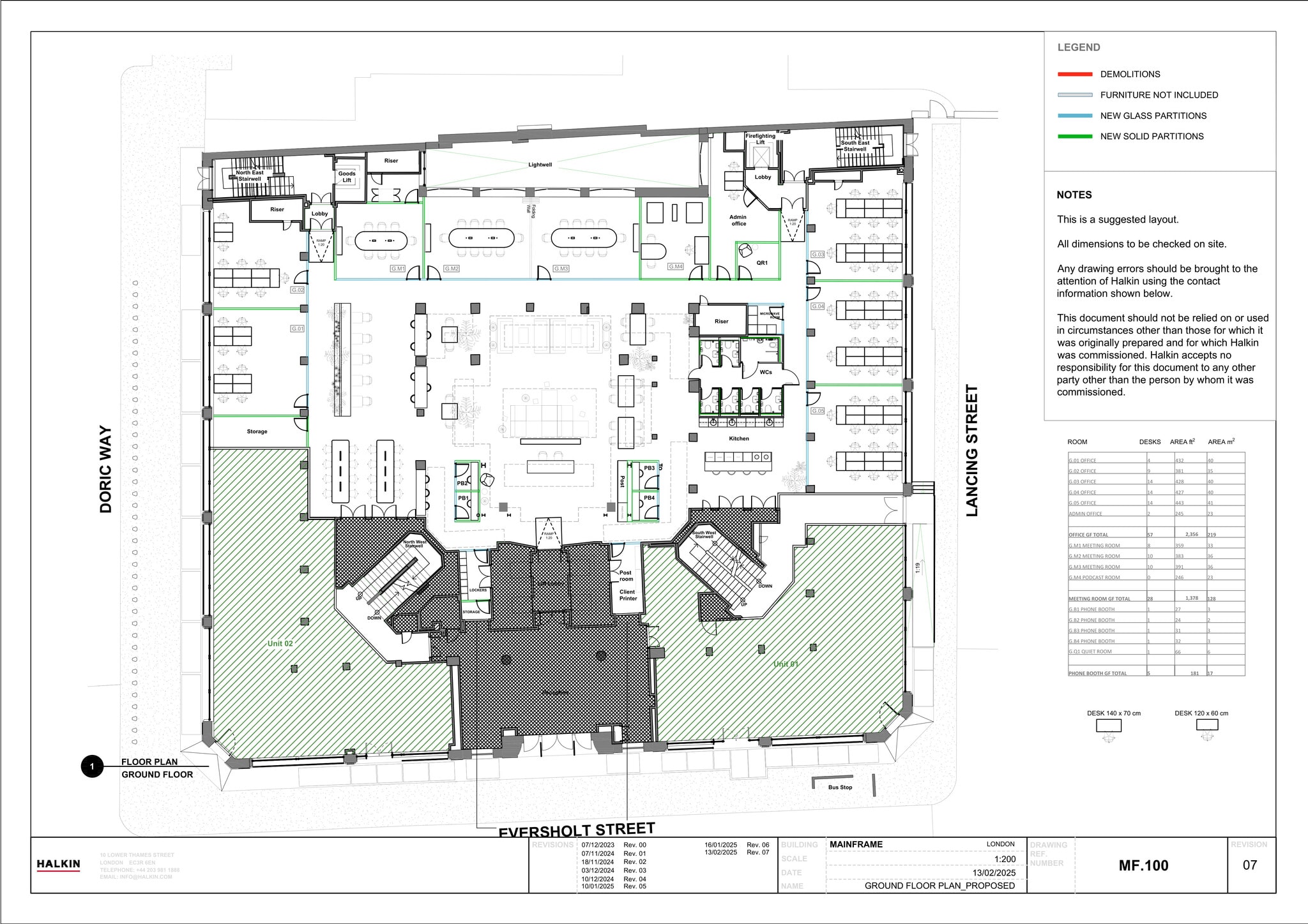 24 Eversholt St, London for lease Floor Plan- Image 1 of 1