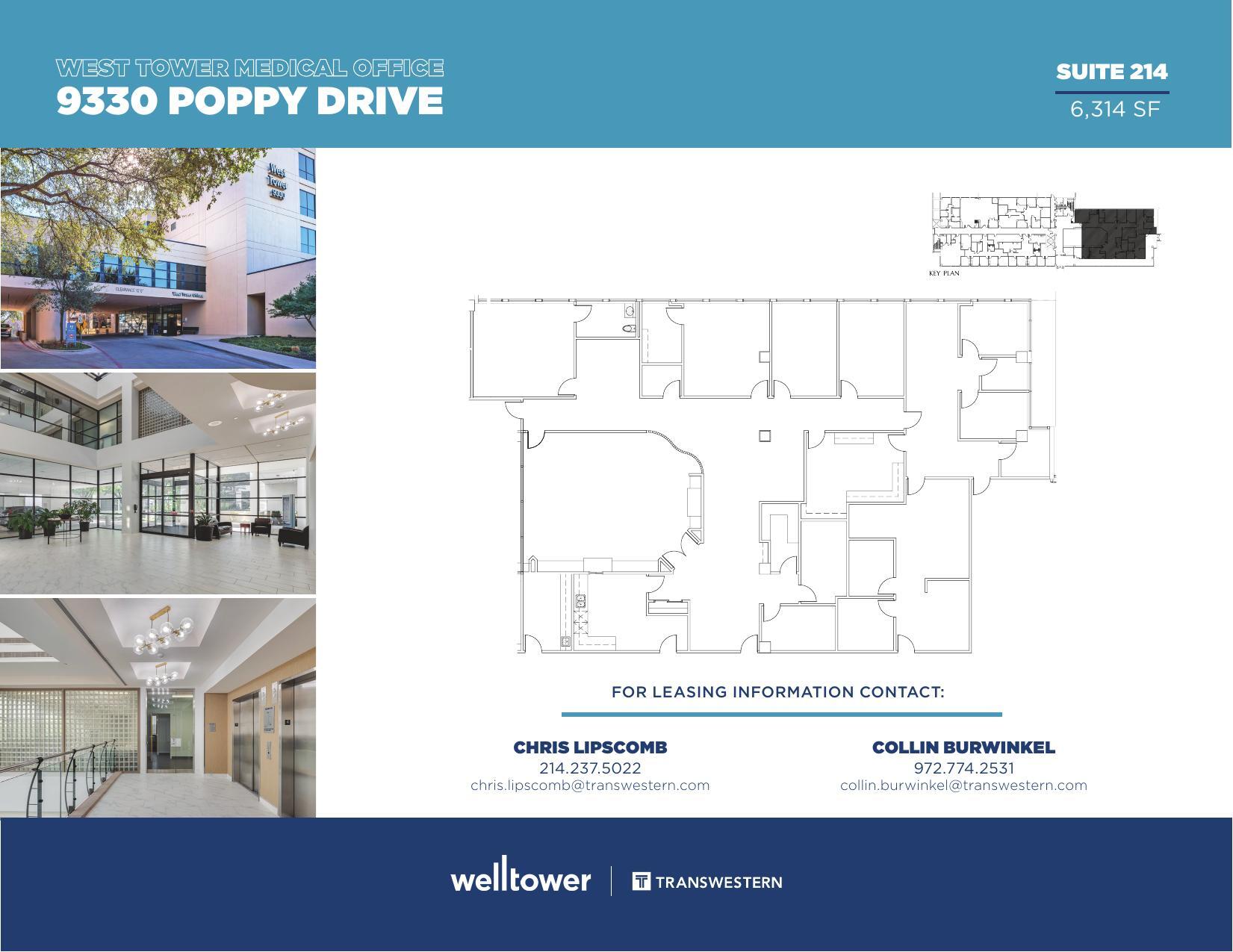 9330 Poppy Dr, Dallas, TX for lease Floor Plan- Image 1 of 1