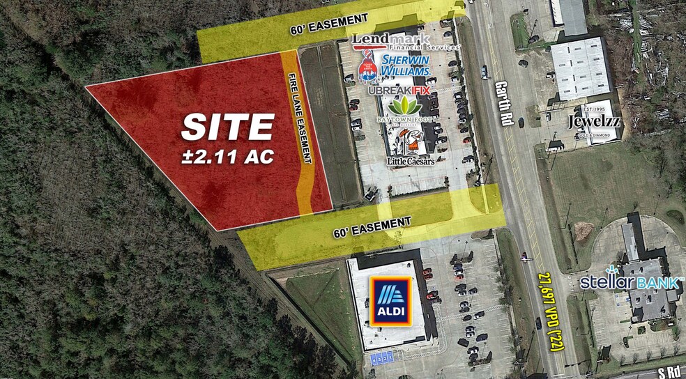5625 Garth Rd, Baytown, TX à vendre - Photo du bâtiment - Image 1 de 8