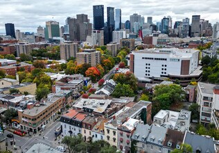 2018-2020 Rue Saint-Denis, Montréal, QC - Aérien Vue de la carte - Image1