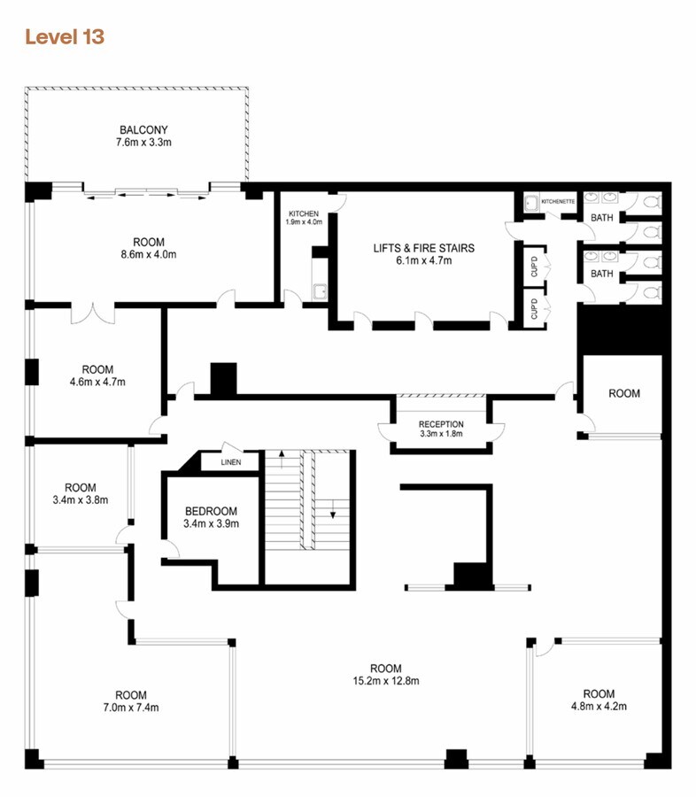 121 Walker St, North Sydney, NSW 2060 - Unit Lot 60 -  - Floor Plan - Image 1 of 3
