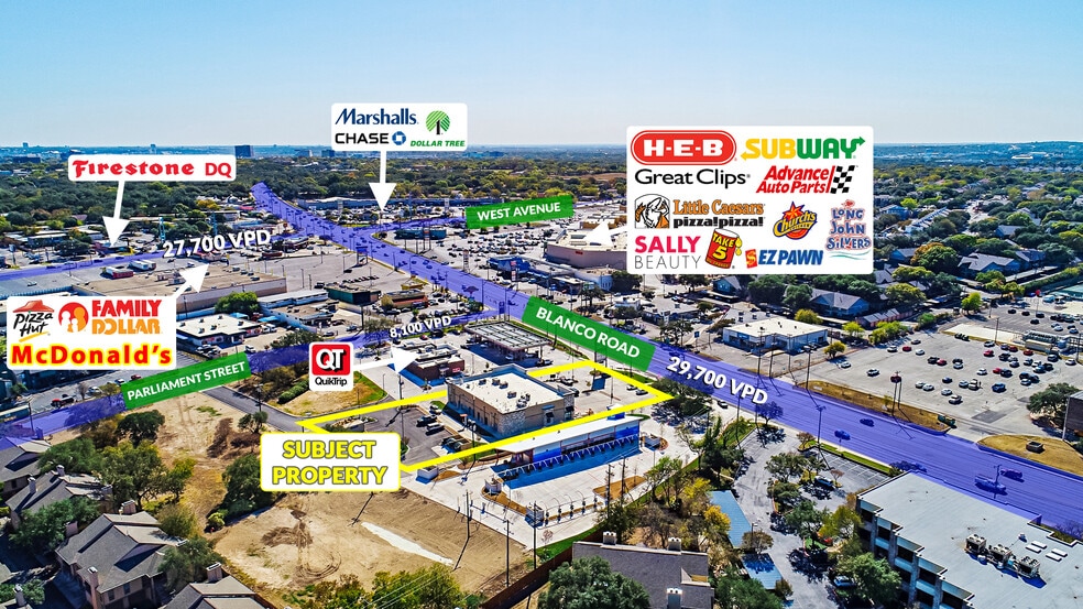 11900 Blanco Rd, San Antonio, TX for lease - Building Photo - Image 2 of 8