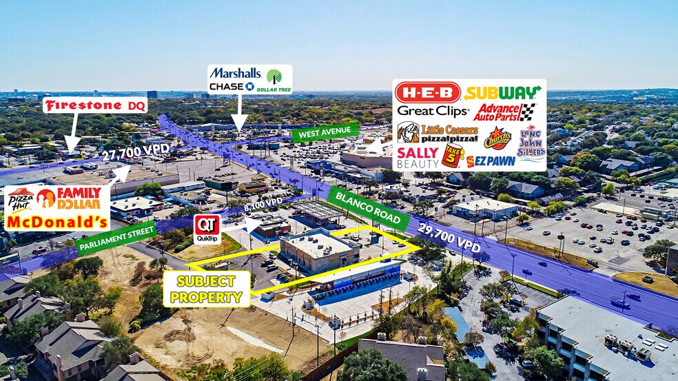 11900 Blanco Rd, San Antonio, TX à louer - Photo du bâtiment - Image 2 de 8