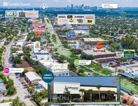 2980 N Federal Hwy, Fort Lauderdale, FL - AÉRIEN  Vue de la carte - Image1