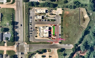 1140-1148 S Bryant Ave, Edmond, OK - Aérien  Vue de la carte