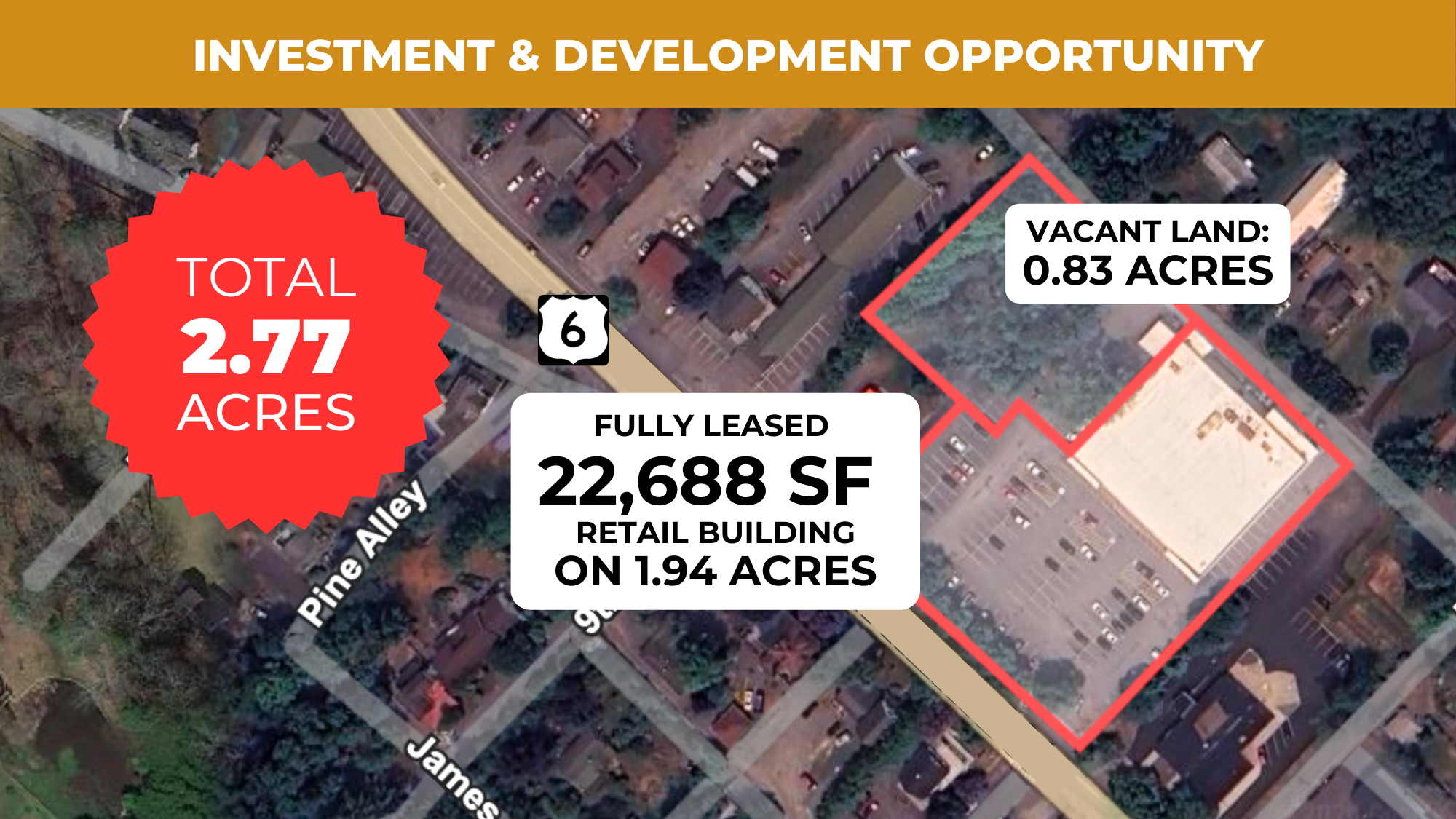 Investment & Development Opportunity portefeuille de 2 propriétés à vendre sur LoopNet.ca A rien- Image 1 de 16