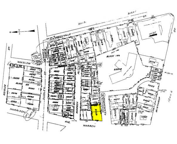 90 Warren St, Roxbury, MA à vendre - Plan cadastral - Image 3 de 3