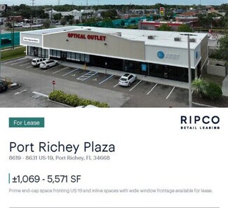 Plus de détails pour 8619-8637 Us Hwy 19 N, Port Richey, FL - Commerce de détail à louer