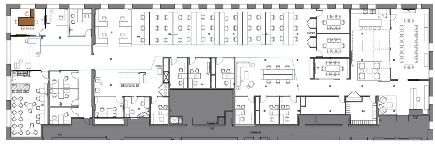 109 Atlantic Ave, Toronto, ON à louer Plan d’étage- Image 1 de 1