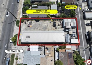417 W State St, Ontario, CA - Aérien  Vue de la carte