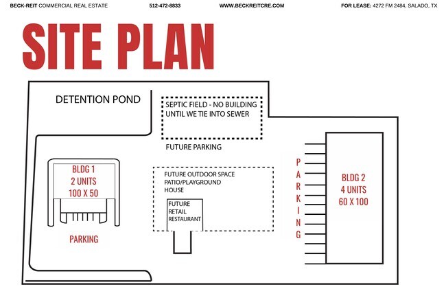 Plus de détails pour 4272 FM 2484, Salado, TX - Local d'activités à louer