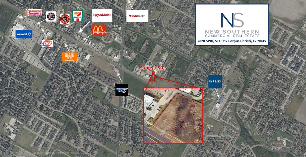 6826 Saratoga Blvd, Corpus Christi, TX for lease - Building Photo - Image 2 of 6