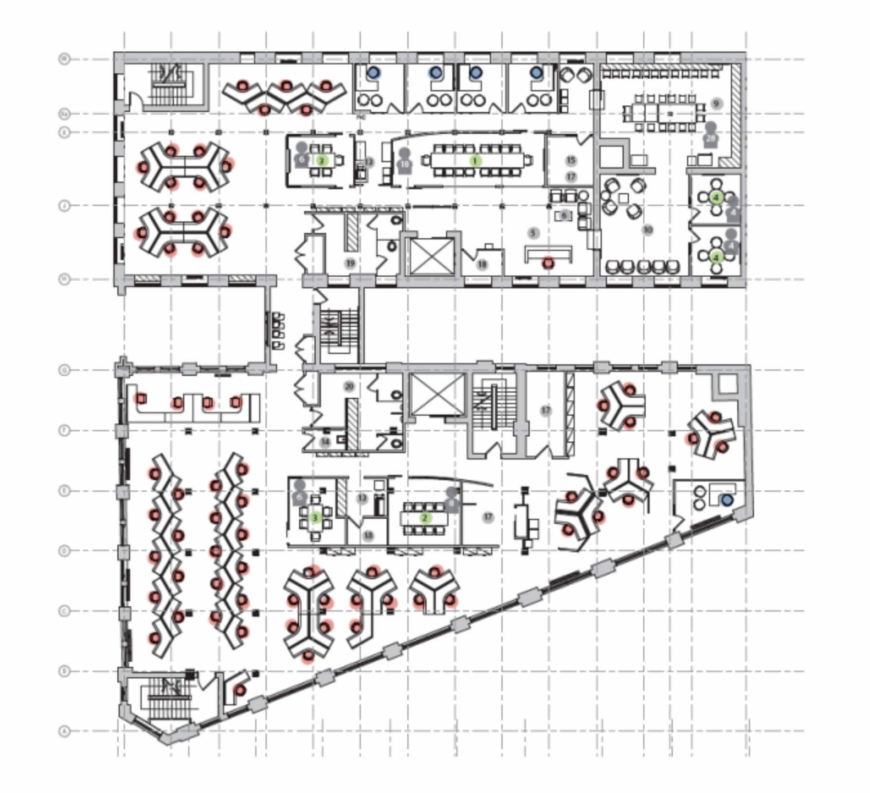 334-346 King St E, Toronto, ON à louer Plan d’étage- Image 1 de 8