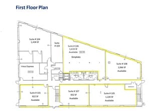 1525 Kings Hwy E, Fairfield, CT for lease Floor Plan- Image 1 of 1