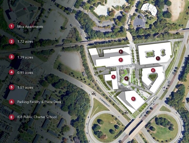 130-131 Kindley St, Raleigh, NC for sale - Site Plan - Image 2 of 4