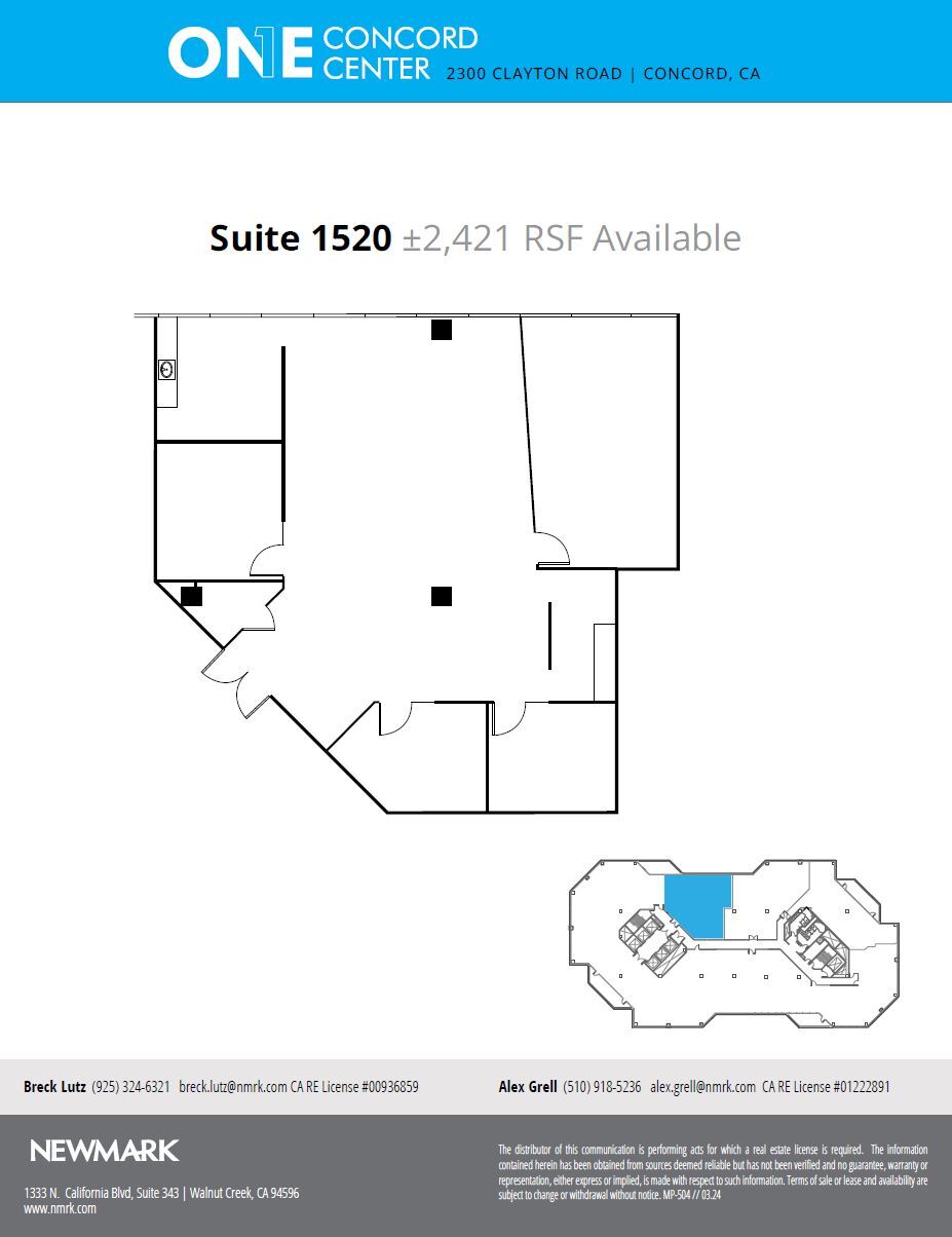 2300 Clayton Rd, Concord, CA for lease Floor Plan- Image 1 of 1