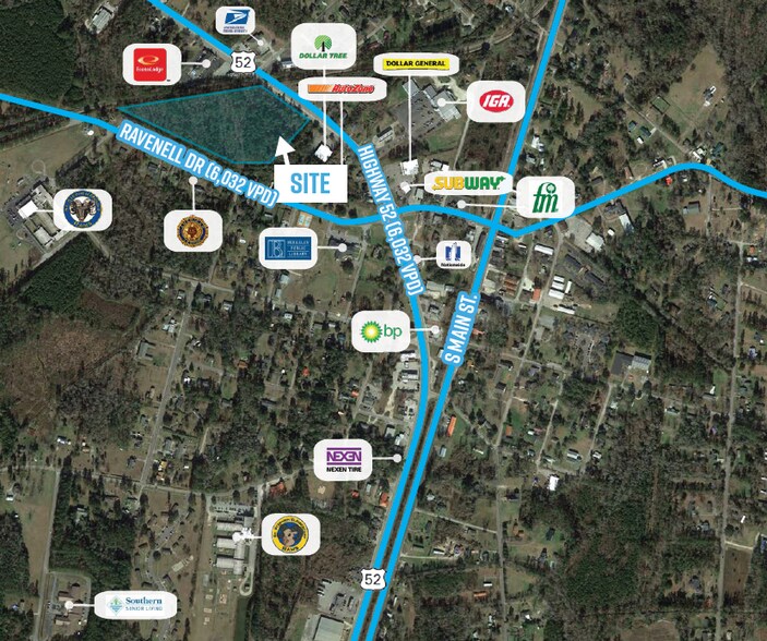 3944 Byrnes Dr, Saint Stephen, SC à vendre - Photo du bâtiment - Image 1 de 2