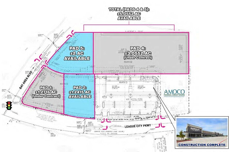 Bay Area Blvd & League City Parkway, League City, TX for sale - Building Photo - Image 2 of 2