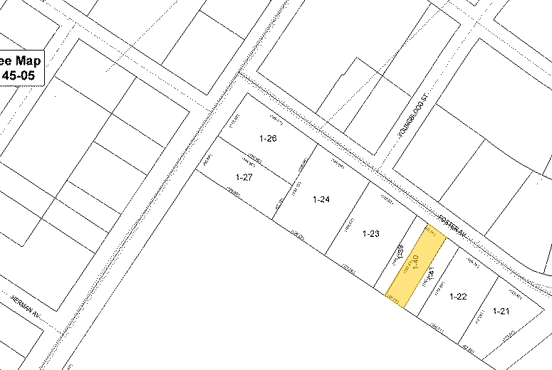 231 Foster Ave, Charlotte, NC for sale - Plat Map - Image 2 of 11