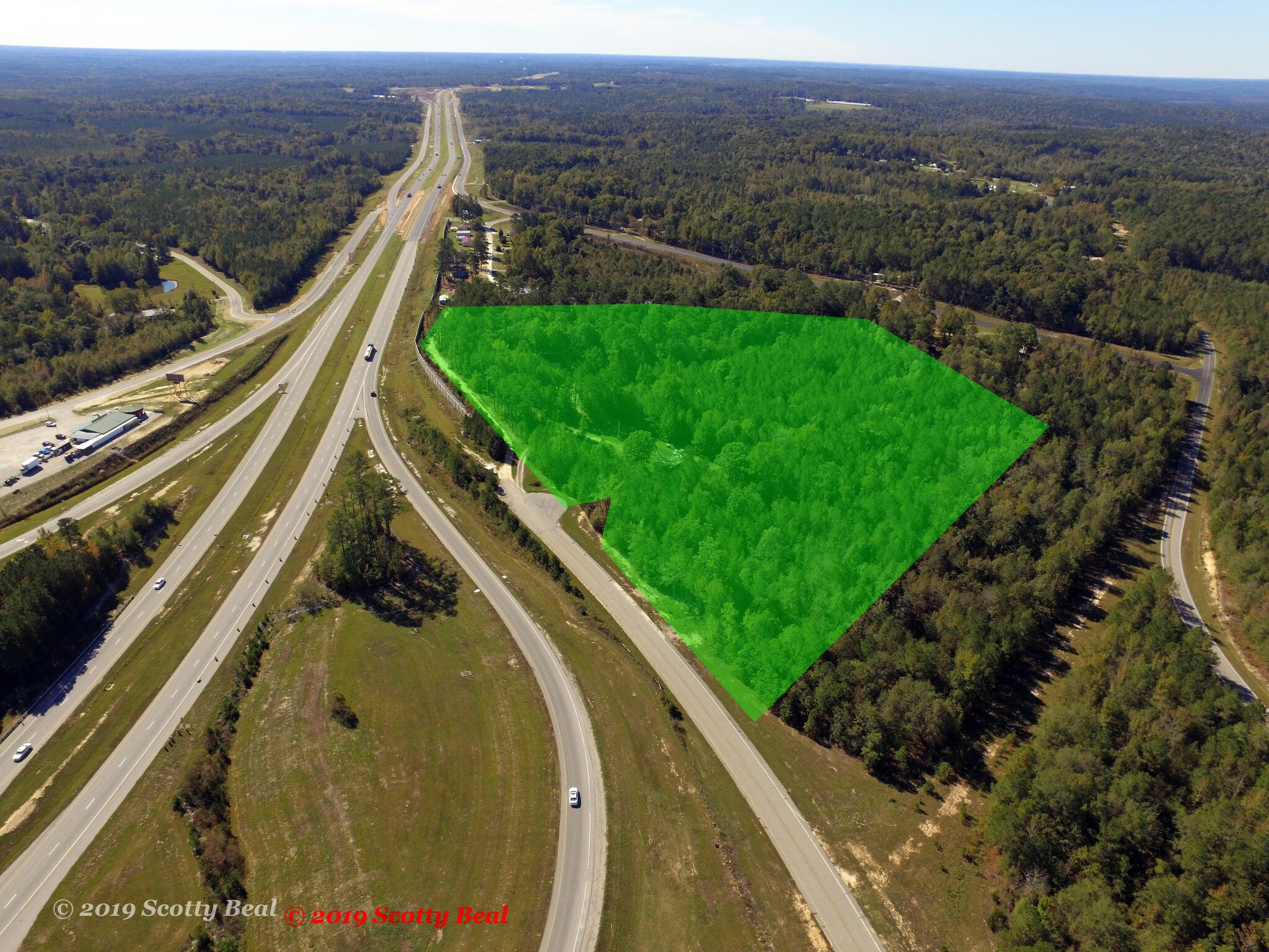 146 Macon Ridge Rd, Ellerbe, NC à vendre Aérien- Image 1 de 10