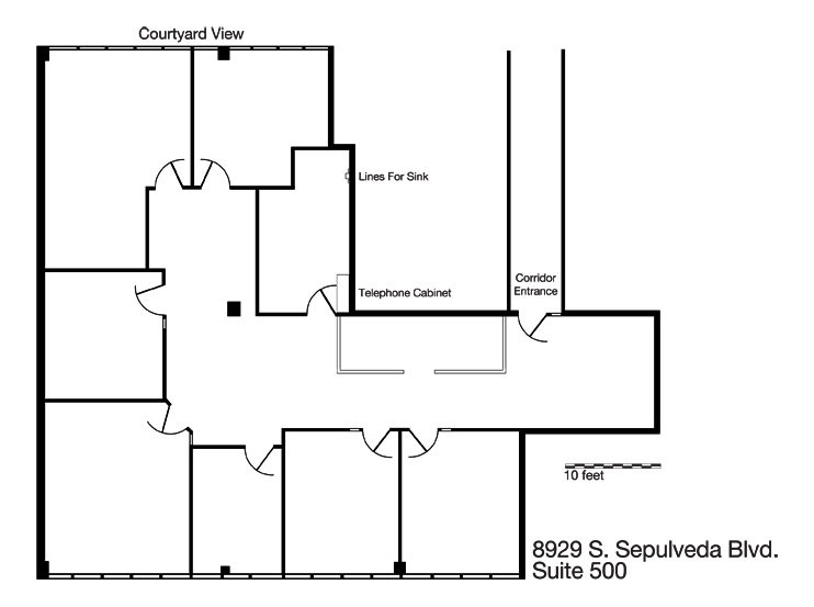 8929-8939 S Sepulveda Blvd, Los Angeles, CA for lease Floor Plan- Image 1 of 2