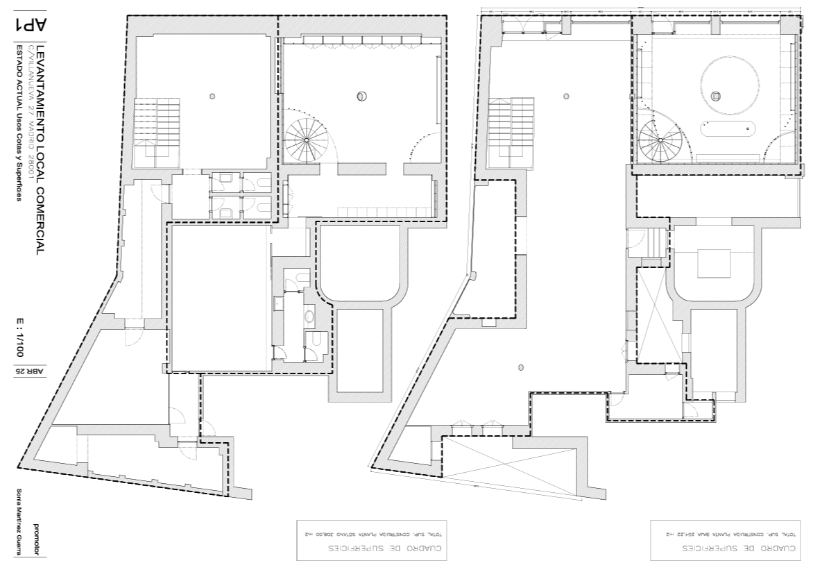 Calle de Villanueva, 27, Madrid, Madrid à louer Plan d’étage type- Image 1 de 1